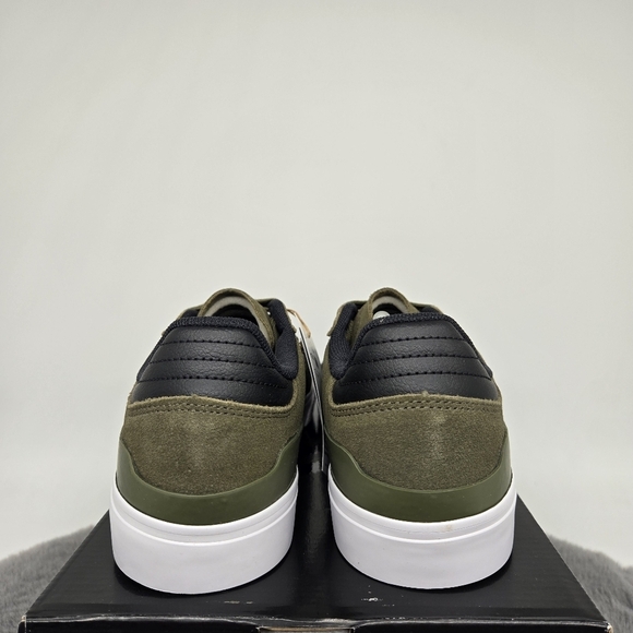 New adidas Busenitz Vulc II Olive Strata Core Black Men\'s Shoes Size 9.5
